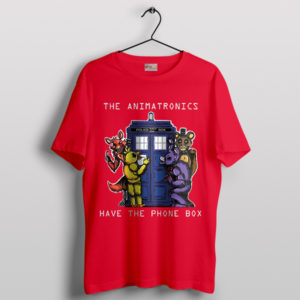 Time-Traveling Wonders Animatronics Red T-Shirt