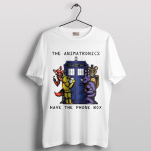 Time-Traveling Wonders Animatronics White T-Shirt