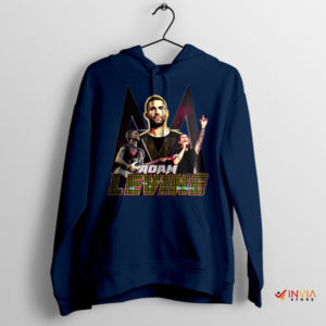 Timeless Tunes Adam Levine Vintage Navy Hoodie