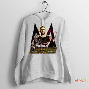 Timeless Tunes Adam Levine Vintage Sport Grey Hoodie