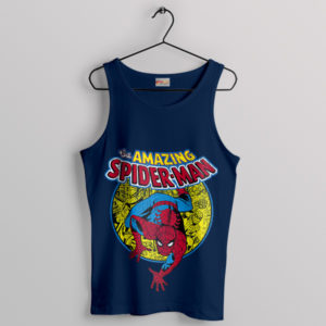 Timelessness Amazing Spider-Man Navy Tank Top