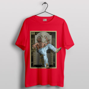 Tribute to the Rap Royalty King 2Pac Red T-Shirt