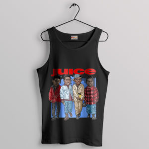 Vintage Juice 1992 Characters Merch Black Tank Top