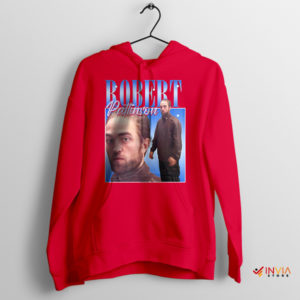 Vintage Star Struck Robert Pattinson Red Hoodie