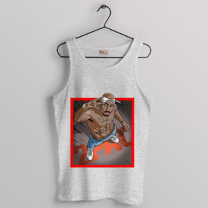 Vintage West Coast Dreams 2Pac Sport Grey Tank Top