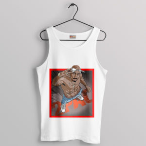 Vintage West Coast Dreams 2Pac White Tank Top