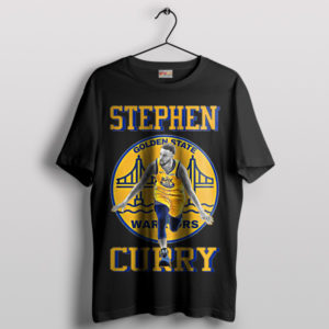 Warriors Gold Stephen Curry Journey T-Shirt