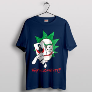 Why So Schwifty Joker x Rick Navy T-Shirt