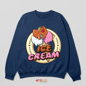 Wu-Tang Clan Flavor Ice Cream Sundae Navy Sweatshirt