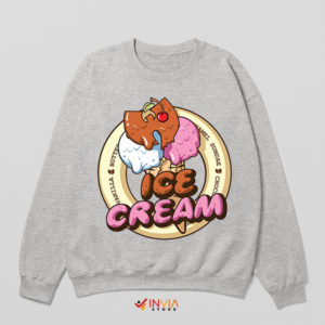Wu-Tang Clan Flavor Ice Cream Sundae Sport Grey Sweatshirt