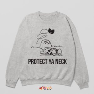 Wu-Tang Clan x Charlie Brown Quote Sport Grey Sweatshirt