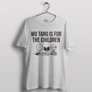 Wu-Tang Is For Children Snoopy's Clan Sport Grey T-Shirt