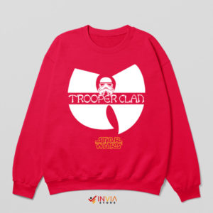 Wu-Tang Trooper Clan Intergalactic Red Sweatshirt