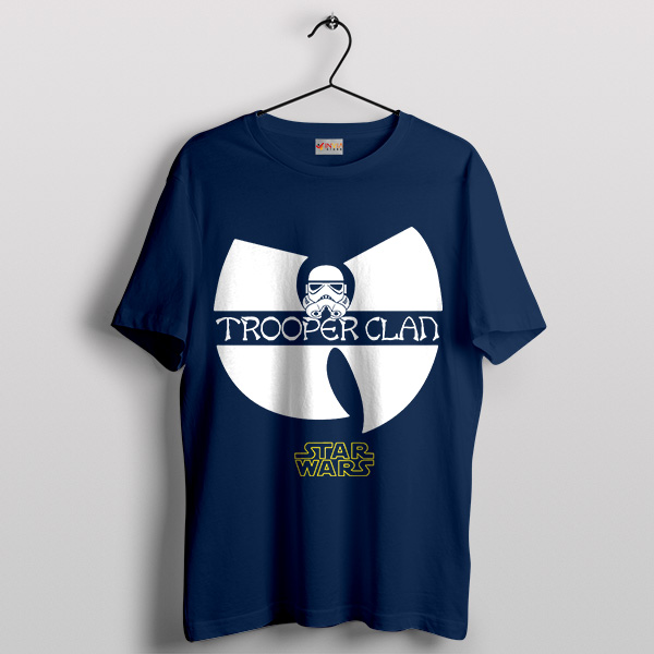 Wu-Tang Trooper Galactic Hip-Hop Navy T-Shirt