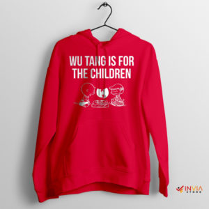 Wu-Tang Wisdom Snoopy's World Red Hoodie