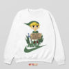 Zelda Edition Cutting Grass for Rupees Sweatshirt