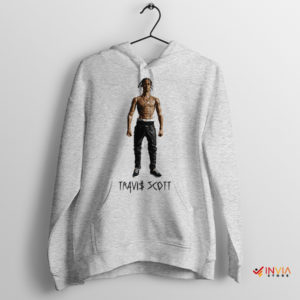 Astroworld Rodeo Graphic Travis Scott Sport Grey Hoodie