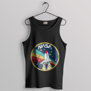 Beyond the Stars NASA Classic Logo Black Tank Top