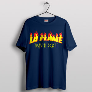 Blazing Trails Travis La Flame Fire Navy T-Shirt