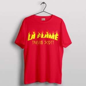 Blazing Trails Travis La Flame Fire Red T-Shirt