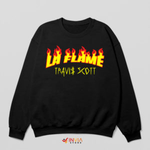 Burning Desire Travis Scott La Flame Sweatshirt