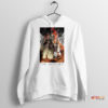 Canvas of the White Wolf Geralt Portrait Hoodie