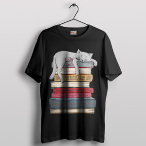 Chill Cat Vibes A Guide to Relaxation Black T-Shirt