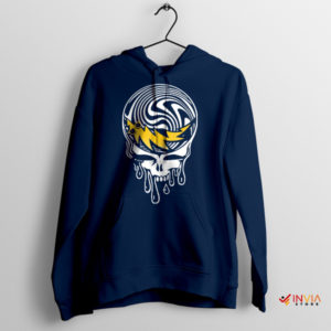 Deadhead Daze Grateful Dead Limited Navy Hoodie