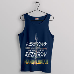 Dogma of the Blaster The Mandalorian Navy Tank Top