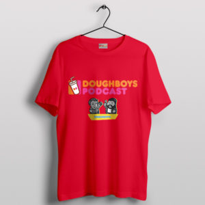 Doughnut Diaries The Dunkin' Doughboys Red T-Shirt