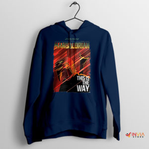 Epic Artistry This Is The Way Mando Navy Hoodie