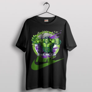 Green Goliath Edition Hulk Avengers Black T-Shirt