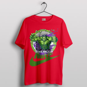 Green Goliatha Edition Hulk Avengers Red T-Shirt