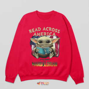 Grogu Readventure Across America Red Sweatshirt