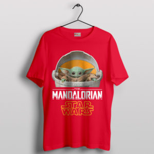 Guardian The Child Baby Yoda in Floating Pod T-Shirt