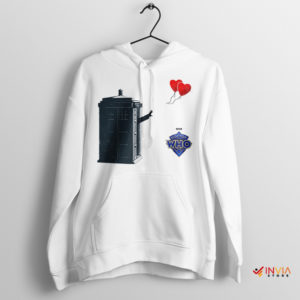 Heartfelt Graffiti Doctor Who Banksy Hoodie