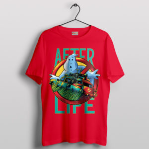 Join the Spooky Fun Ghostbusters Afterlife Red T-Shirt