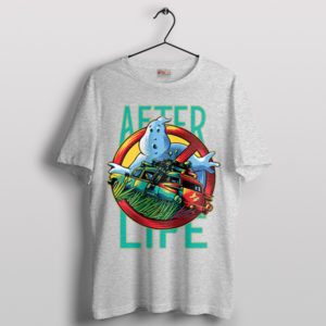 Join the Spooky Fun Ghostbusters Afterlife Sport Grey T-Shirt