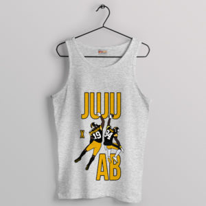 JuJu x AB Signature Series Steelers Sport Grey Tank Top