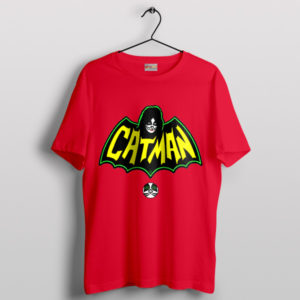Kissed by the Bat Catman's Peter Criss Red T-Shirt