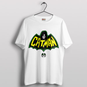 Kissed by the Bat Catman's Peter Criss White T-Shirt