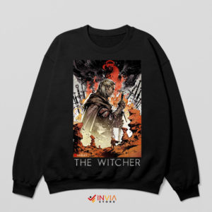 Legendary Hunter Threads Geralt of Rivia Black Sweatshirt