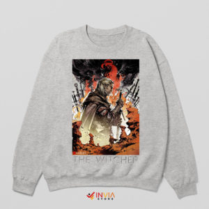 Legendary Hunter Threads Geralt of Rivia Sport Grey Sweatshirt