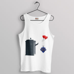 Love Banksy Inspired Doctor Who Tank Top