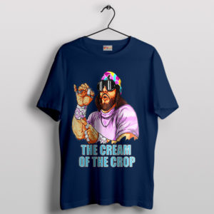 Macho Madness Randy Savage Tribute Navy T-Shirt