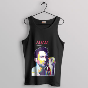 Marooned in Art Noah Levine Portrait Black Tank Top