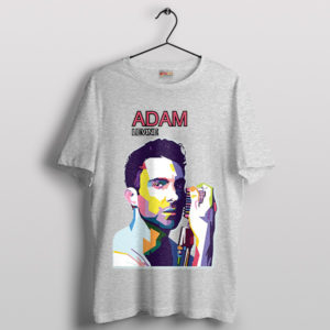 Marooned in Art Noah Levine Portrait Sport Grey T-Shirt