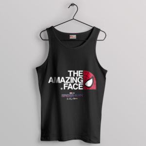 Marvel Spider-Man North Face Symbol Black Tank Top