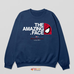 No Way Home Spider-Man North Face Navy Sweatshirt