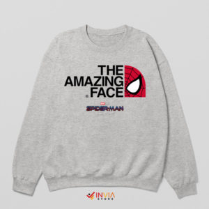 No Way Home Spider-Man North Face Sprot Grey Sweatshirt